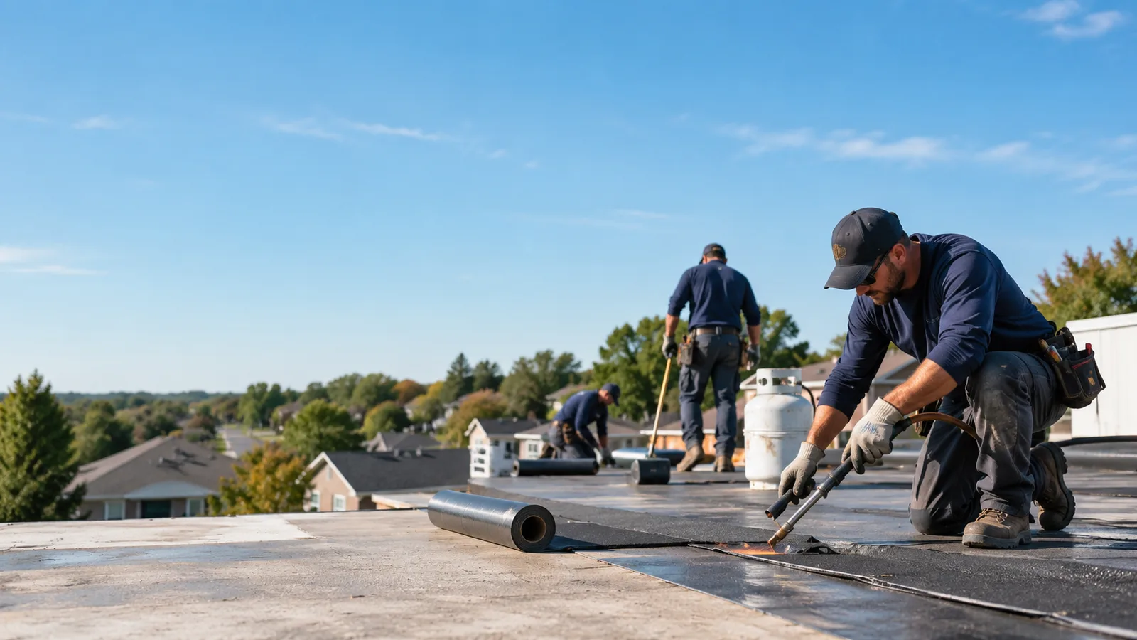 Flat Roof Leak Repair providers in Downsville, LA